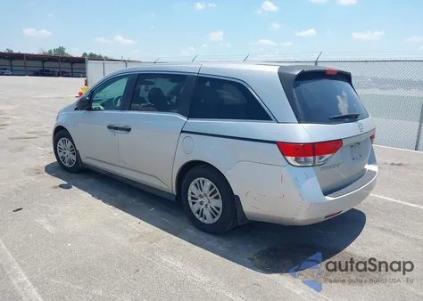 2014 Honda Odyssey Lx from USA, damaged, VIN 5FNRL5H22EB022642